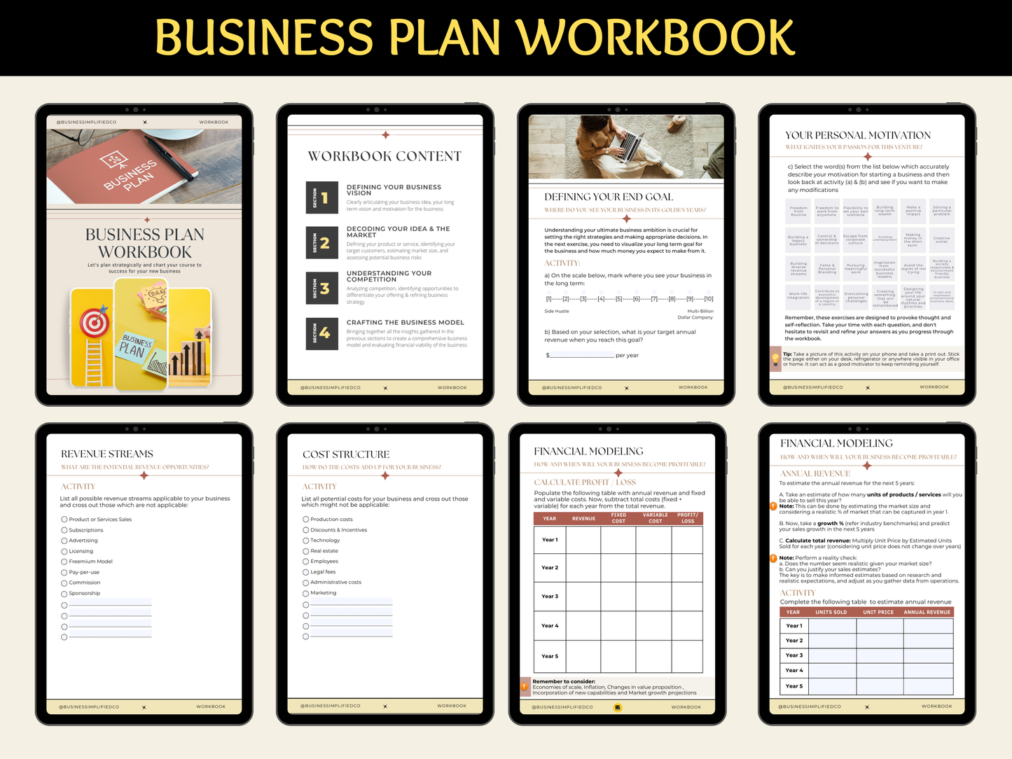 Zero-to-Launch Business Kit | For Side Hustlers and Aspiring Entrepreneurs | Validate & Launch Your Business Idea