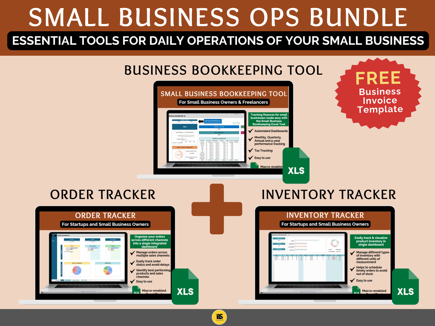 Small Business Ops Bundle | Essential Tools for Managing Daily Operations of your Small Business