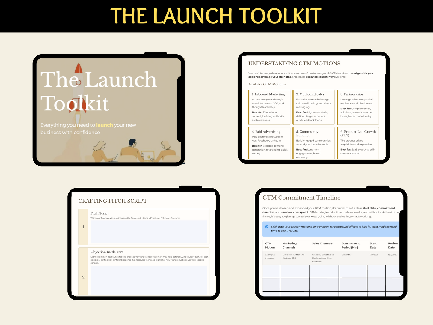 The Business Launch Toolkit