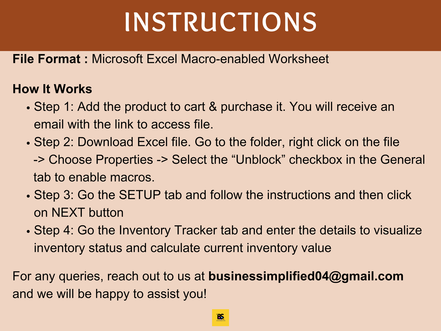 Small Business Inventory Tracker | Easy To Use Inventory Tracker for Small Businesses and Startup Owners