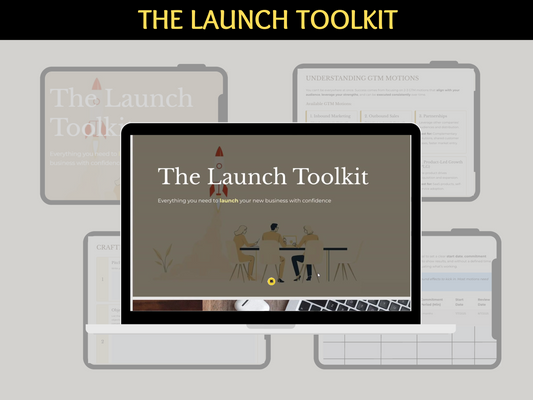 The Business Launch Toolkit